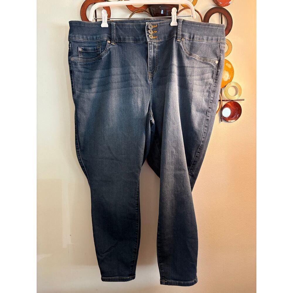 B18: 24R Torrid Denim Jeans with three button fly